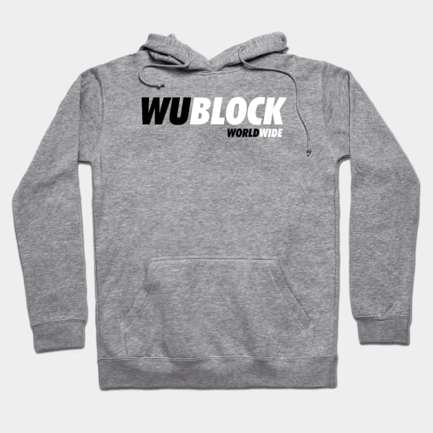 WUBLCK Hoodie by undergroundART